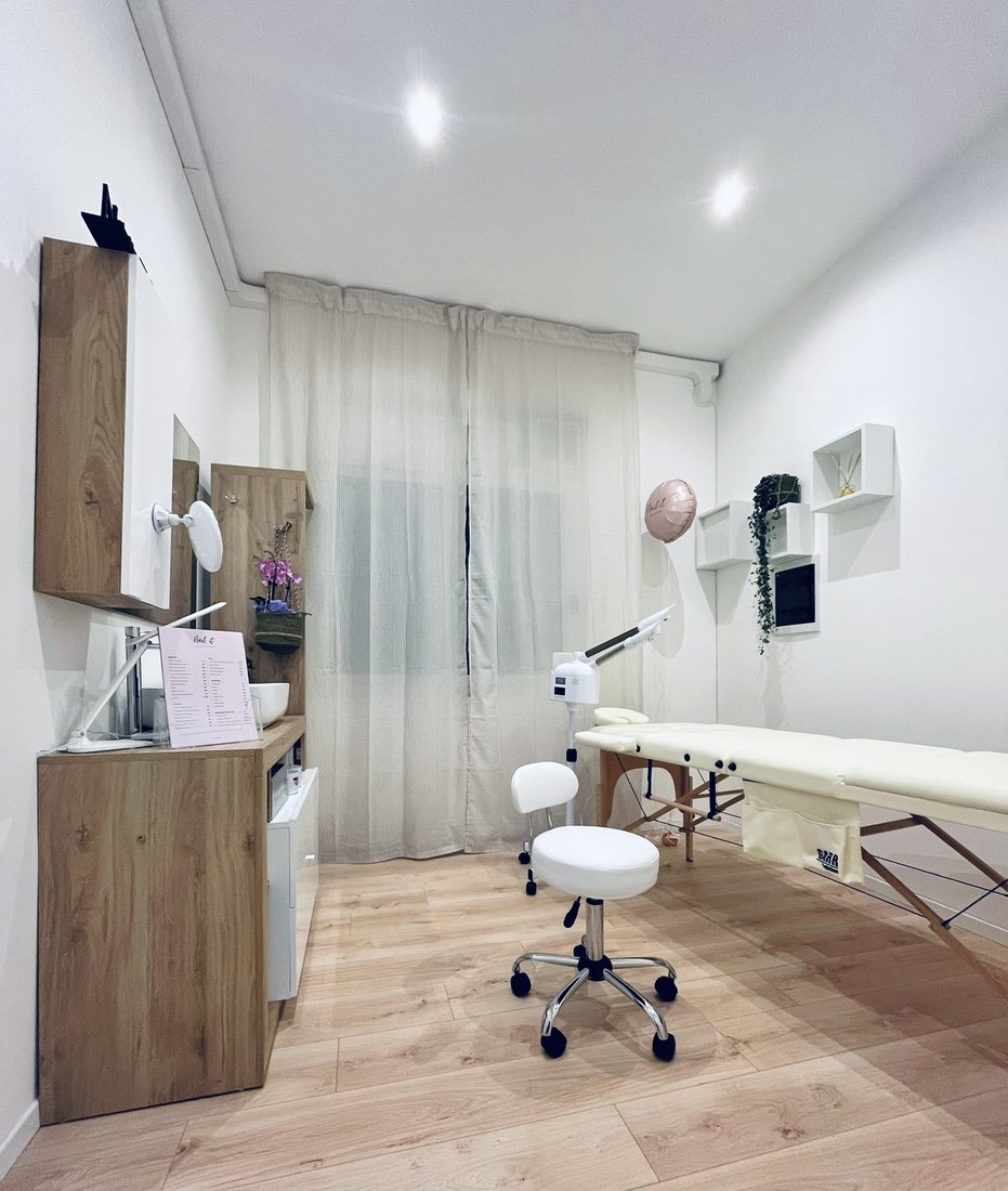Sala trattamenti viso e corpo di Nail It Bologna